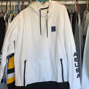 White American eagle hoodie